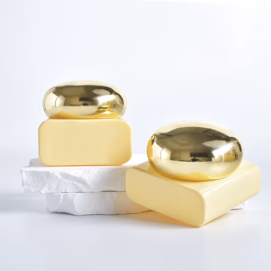 Environmental Packaging 2 in 1 Lip Balm Jar Cosmetic Package with Empty Label Mini Jar Eye Patch Jar Lid
