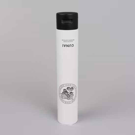 펌프 캡이 포함된 50ml 빈 PE 화장품 BB 크림 튜브 포장