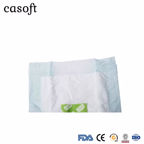 고품질 Casoft 유니섹스 코튼 통기성 일회용 성인 기저귀 바지, 일본, 필리핀 제품